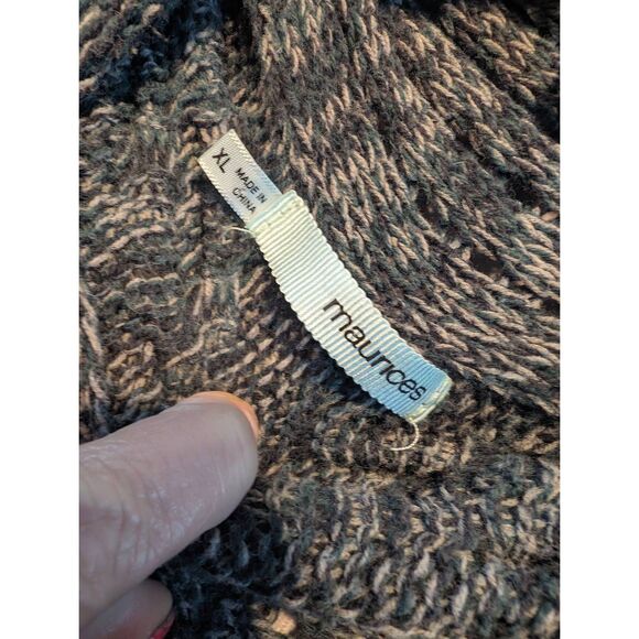 Maurices flowing no closure knit vest cardigan XL - Picture 6 of 8